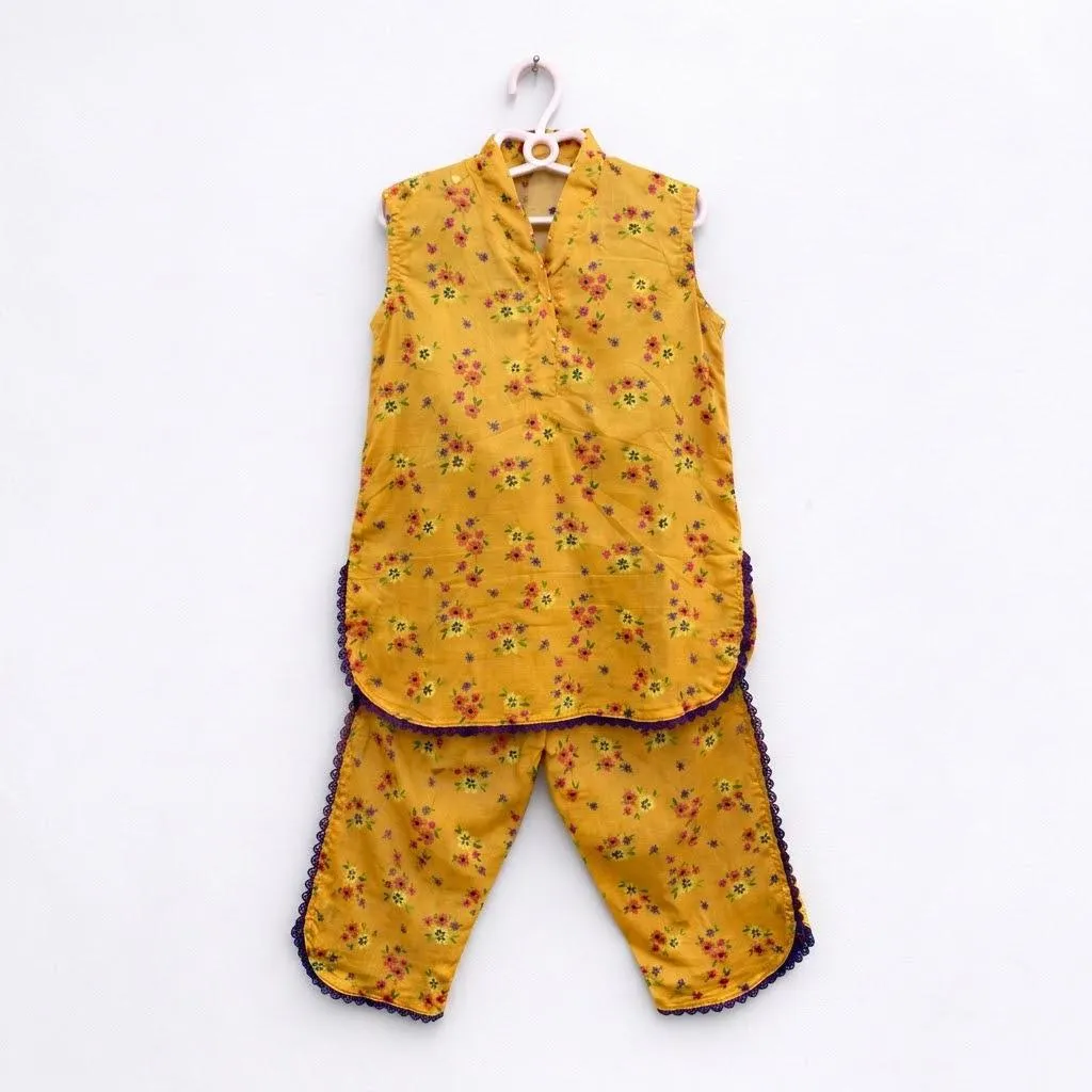 Marigold Moti Kameez Shalwar (2 to 3 Years)